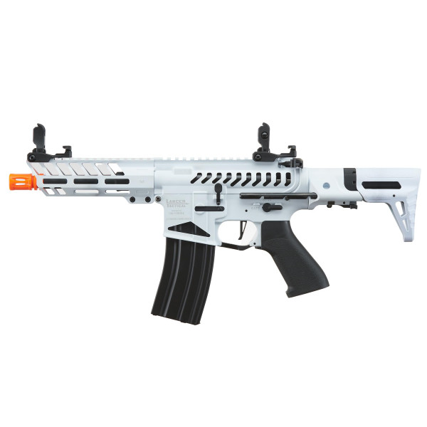 Lancer Tactical Gen 2 Proline 7'' Enforcer Needle Tail Skeleton Full Metal Airsoft AEG con PDW Stock (ETU y Mosfet incluidos)