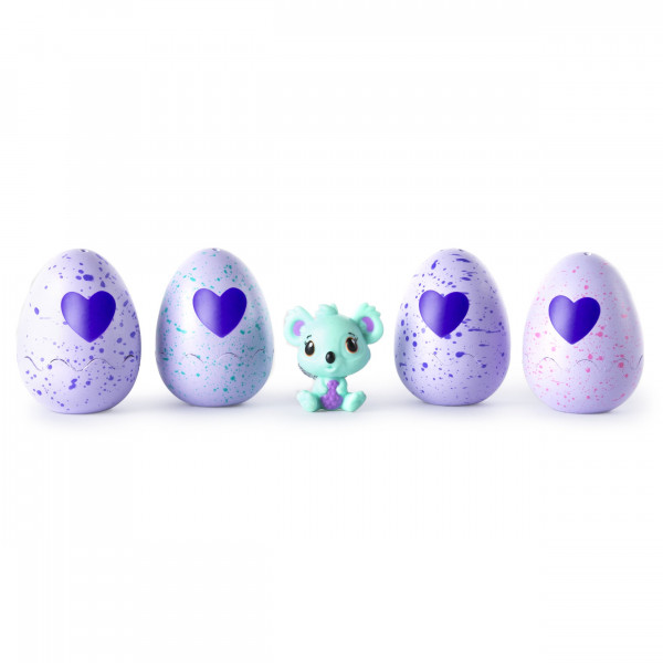 Hatchimals - CollEGGtibles - Paquete de 4 + bonificación (los estilos y colores pueden variar) de Spin Master