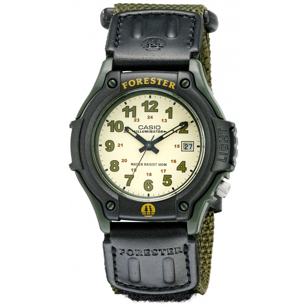 Casio FT500WC-3BVCF Reloj deportivo Forester para hombre con correa de nailon