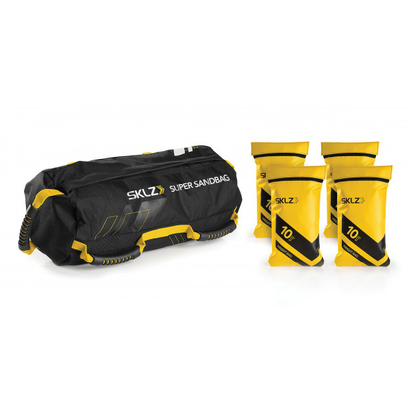 SKLZ Super Sandbag Bolsa de pesas de entrenamiento resistente para golf (10 - 40 libras)