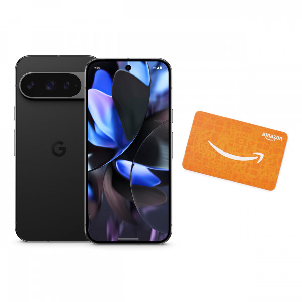 Google Pixel 9 Pro - Obsidiana - 256 GB con tarjeta de regalo de Amazon de $200