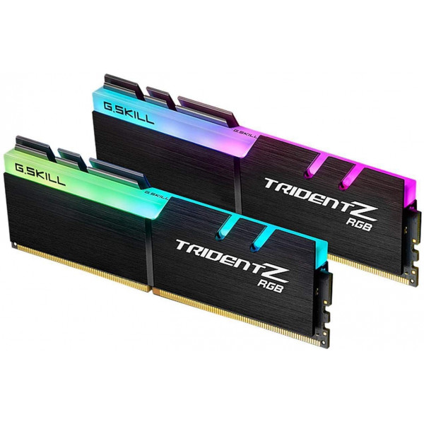 G.SKILL Trident Z RGB Series (Intel XMP) DDR4 RAM 16GB (2x8GB) 3200MT/s CL16-18-18-38 1.35V Memoria para computadora de escritorio UDIMM (F4-3200C16D-16GTZR)