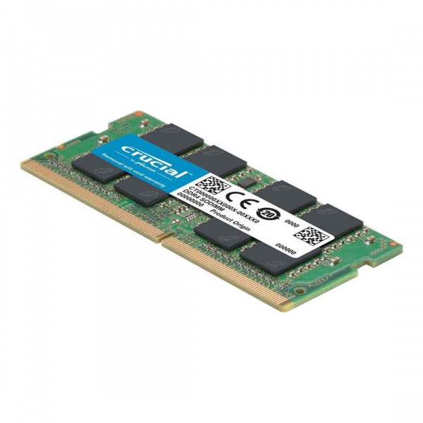 Crucial Basics Módulo de memoria RAM SODIMM CL19 DDR4 de 8 GB, 1,2 V, 2666 MHz, para portátiles y portátiles, color verde