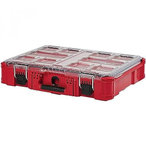 Milwaukee 48-22-8430 Packout, 10 compartimentos, organizador de piezas pequeñas