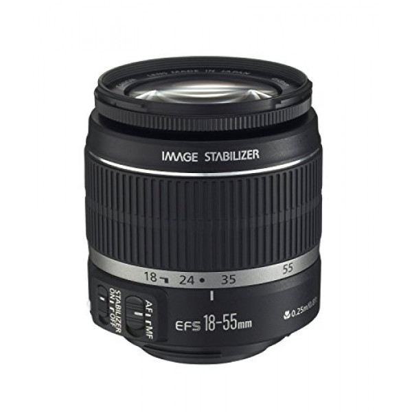 Canon EF-S 18-55mm f/3.5-5.6 is II Lente SLR Caja Blanca