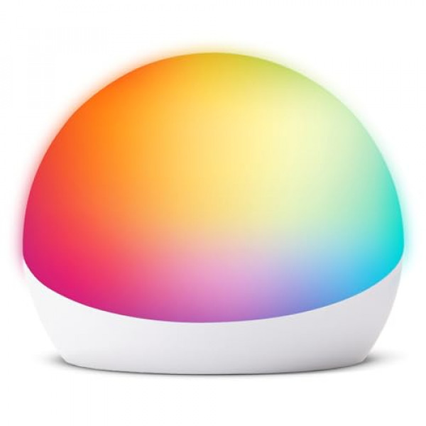 Echo Glow - Lámpara inteligente multicolor, Funciona con Alexa