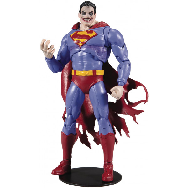 McFarlane Toys DC Multiverse Superman (The Infected) Figura de acción de 7 con piezas Build-A para la figura 'The Merciless'