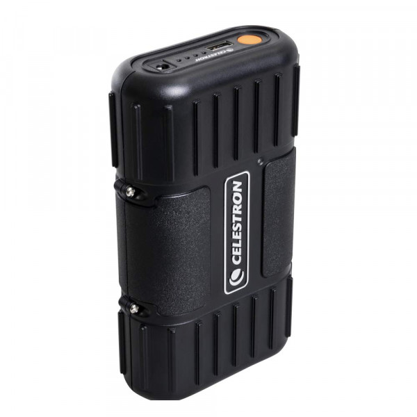 Celestron - Batería de telescopio PowerTank Lithium LT - Fuente de alimentación portátil recargable de 12 V para telescopios computarizados - Capacidad de 8 horas/73,3 Wh - 1 puerto USB