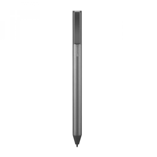 Lenovo USI Stylus Pen, compatibilidad con Chrome OS, 4096 niveles de sensibilidad a la presión, 150 días de duración de la batería, batería AAAA, funciona con Chromebook, GX81B10212, gris