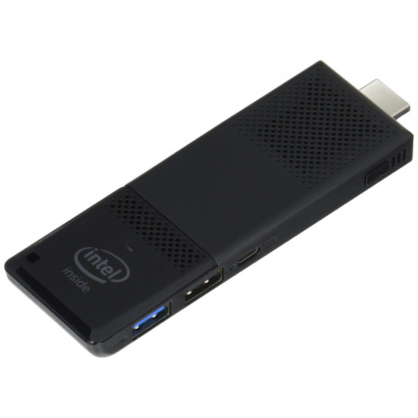 Computadora Intel Compute Stick CS125 con procesador Intel Atom x5 y Windows 10 (BOXSTK1AW32SC), negro