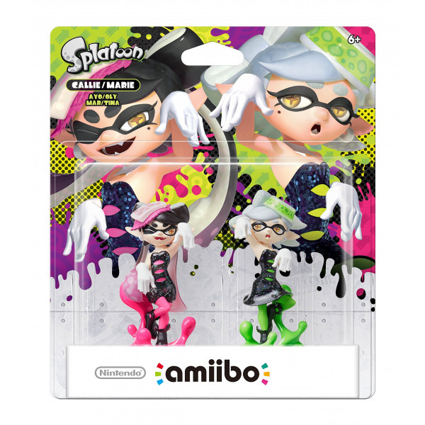 Paquete de 2 amiibo de Nintendo Callie y Marie - Nintendo Wii U