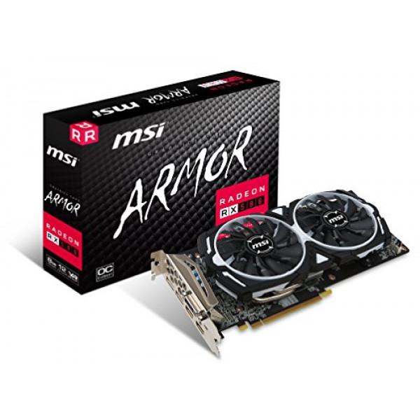 Tarjetas Gráficas MSI VGA RX 580 ARMOR 8G OC