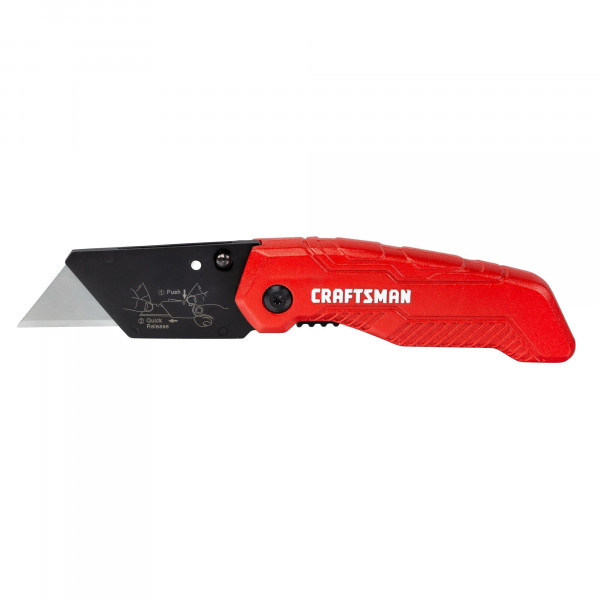 CRAFTSMAN Cuchillo multiusos, plegable fijo, 1 hoja (CMHT10385)