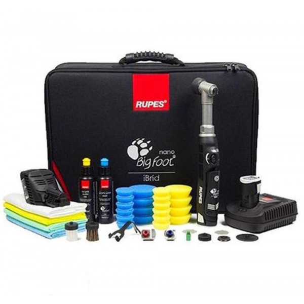 Rupes Bigfoot Nano con kit de cuello largo con tecnología iBrid