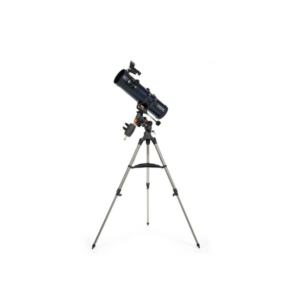 Celestron - Telescopio Newtoniano AstroMaster 130EQ-MD - Telescopio reflector para principiantes - Óptica de vidrio totalmente revestida - Trípode de altura ajustable - Paquete de software de astronomía adicional