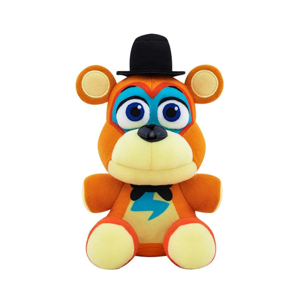 Funko Plush: Five Nights at Freddy's (FNAF) Pizza Plex-Glamrock Freddy Fazbear - FNAF Pizza Simulator - Peluche suave coleccionable - Idea de regalo de cumpleaños - Mercancía oficial - Relleno