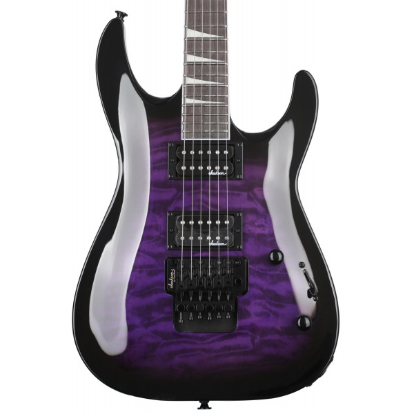 Jackson Dinky Arch Top JS32Q DKA - Púrpura Transparente