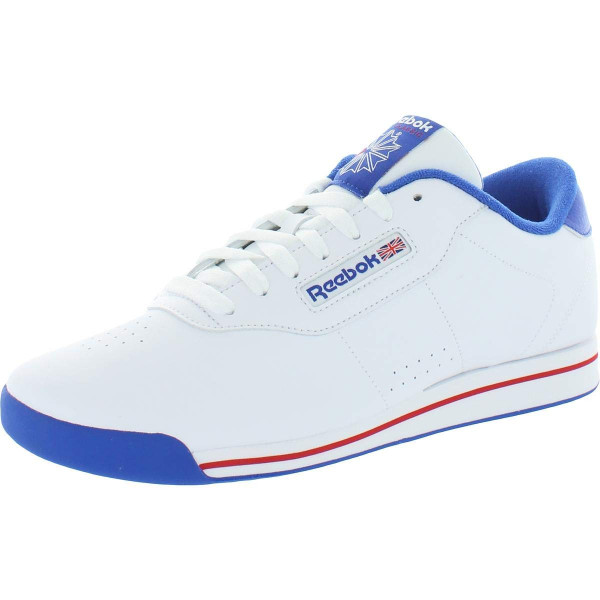 Reebok Princess Princess, Zapatillas para Mujer, Blanco/Tetra Azul/Excelente Rojo, 10,5