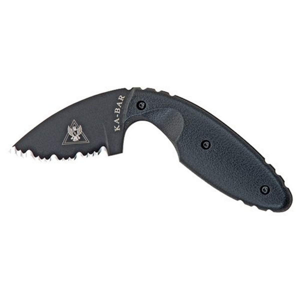 KA-BAR 4-1481CP-7 TDI Law Enfrce Knf, negro, pequeño