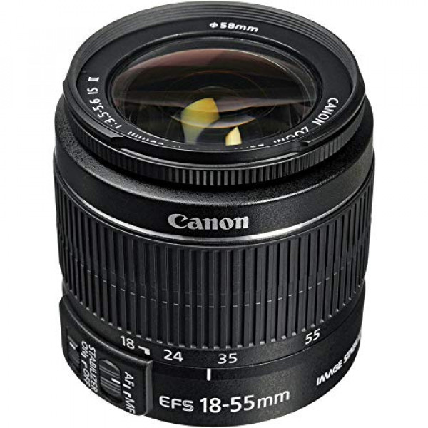 Canon EF-S 18-55mm f/3.5-5.6 is II Lente SLR Caja Blanca