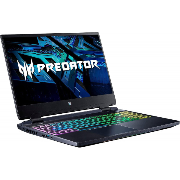 Laptop para juegos Acer Predator Helios 300, Intel Core i7-9750H, GeForce GTX 1660 Ti, pantalla Full HD de 15,6 144 Hz, tiempo de respuesta de 3 ms, DDR4 de 16 GB, SSD NVMe PCIe de 512 GB, teclado retroiluminado RGB, PH315-52-710B