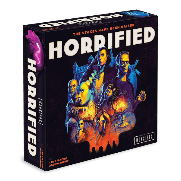 Ravensburger Horrorizado: Juego de mesa de estrategia Universal Monsters | Edad 10 y más | Juego cooperativo | Desafíos de monstruos únicos | Perfecto para una noche de juegos familiar