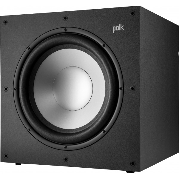 Polk Audio - Monitor XT12 12 100W Clase A/B Amplificador Subwoofer - Negro Medianoche