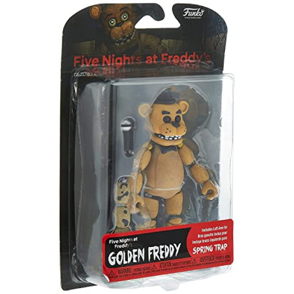 Funko Five Nights at Freddy's POP Figura de acción articulada Golden Freddy, multicolor, 5,5 pulgadas