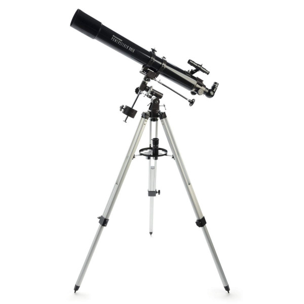 Celestron: Celestron - Telescopio PowerSeeker 80EQ - Telescopio ecuatorial alemán manual para principiantes - Compacto y portátil - Paquete de software de astronomía BONUS - Apertura de 80 mm