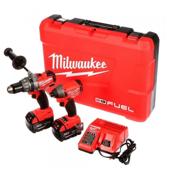 Milwaukee 2897-22 M18 Kit combinado de 2 herramientas de combustible, rojo