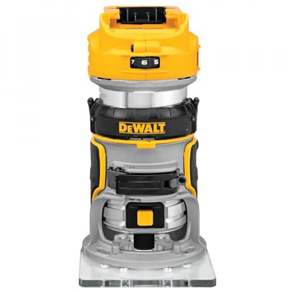 Enrutador inalámbrico DEWALT 20V Max XR, sin escobillas, solo herramienta (DCW600B)