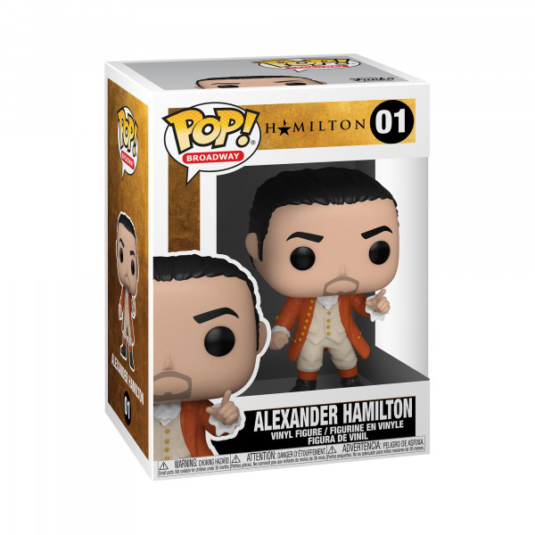 Funko POP Broadway: Hamilton - Figura coleccionable de vinilo de Alexander Hamilton, multicolor