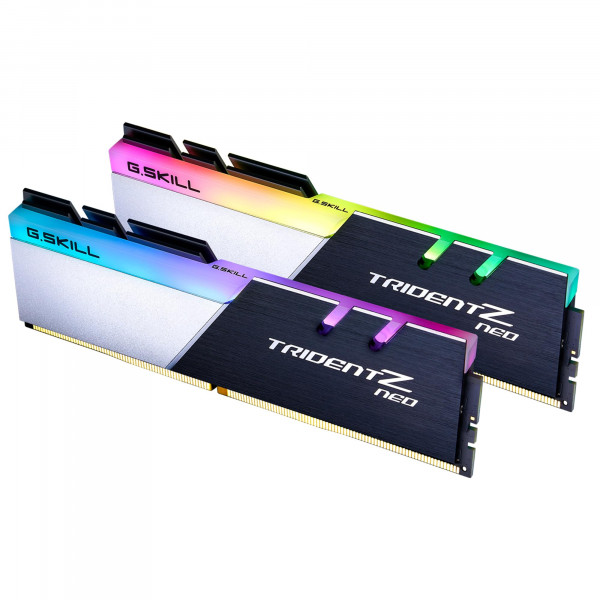 G.SKILL Trident Z Neo Series (Intel XMP) DDR4 RAM 32GB (2x16GB) 3600MT/s CL18-22-22-42 1.35V Memoria para computadora de escritorio UDIMM (F4-3600C18D-32GTZN)