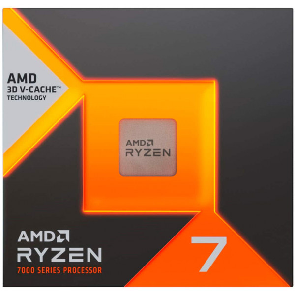 AMD - Ryzen 7 7800X3D 8 núcleos - 16 hilos 4,2 GHz (5,0 GHz Max Boost) Procesador de escritorio desbloqueado Socket AM5 - Negro