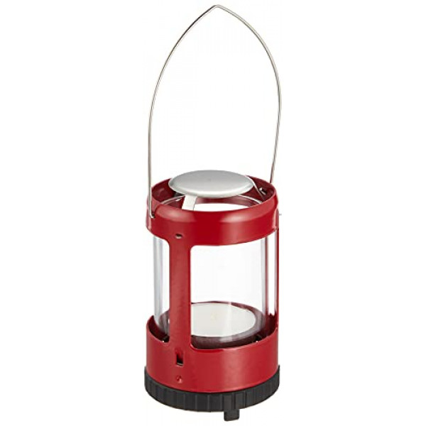 UCO Mini Lantern Candle Holder Kit 2.0 con velas de té y estuche de transporte, con recubrimiento en polvo rojo