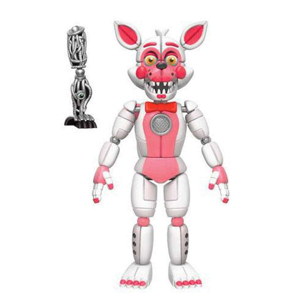 Figura de acción de FNAF Sister Location Funtime Foxy de 5 pulgadas