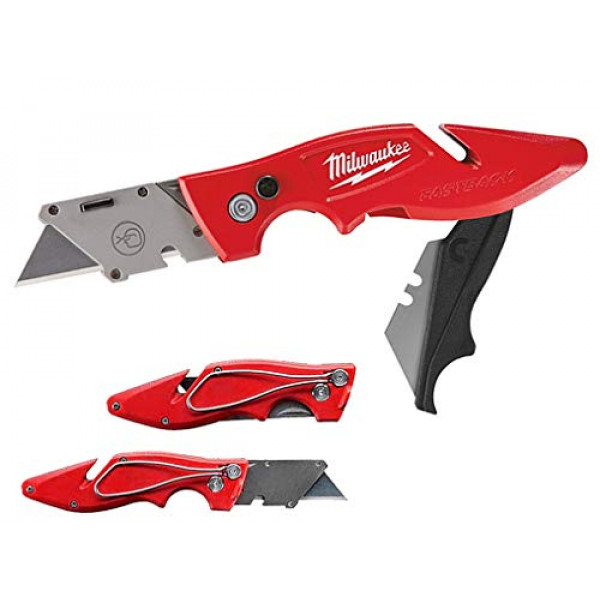 Milwaukee Electric Tool 48-22-1902 Cuchillo/almacenamiento Fastback