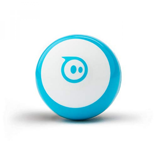 Sphero Mini (azul) - Bola robótica de codificación - Codificación y juegos educativos para niños y adolescentes - Conectividad Bluetooth - Experiencia de aprendizaje interactiva y divertida para mayores de 8 años