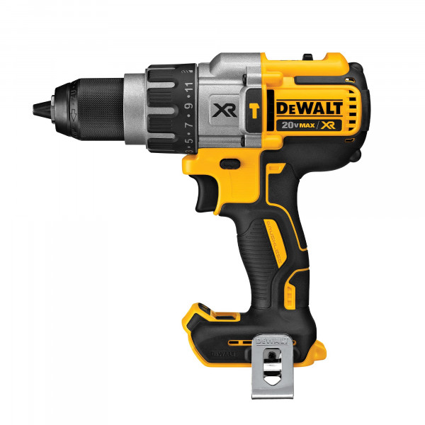 DEWALT Taladro percutor inalámbrico MAX XR de 20 V, sin escobillas, 3 velocidades, solo herramienta básica (DCD996B)