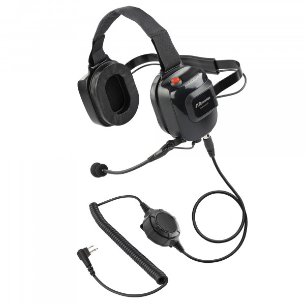 Arrowmax AHDH0135-BK-M1 Auriculares con cancelación de ruido detrás de la cabeza compatibles con Motorola CP200D CP100D R2 DEP450 BPR40D CP200 CP185 BPR40 CLS1410 CLS1110 DTR700 DTR650 RDU4100 RDU4160D RMU2040