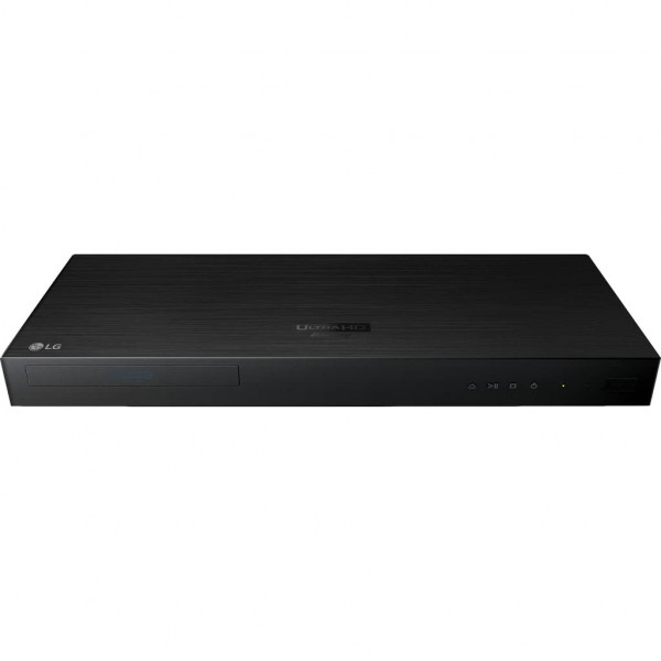 Nuevo LG UBK90 UHD Streaming - 4K - 2D/3D - Reproductor de DVD Blu Ray Disc sin región - PAL/NTSC - USB - 100-240V 50/60Hz para uso mundial y cable HDMI 4K multisistema de 6 pies