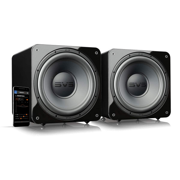 Subwoofers sellados SVS SB-1000 Pro - Par (piano negro brillante)