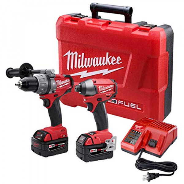 Milwaukee Electric Tools 2997-22 Kit de taladro percutor/destornillador de impacto