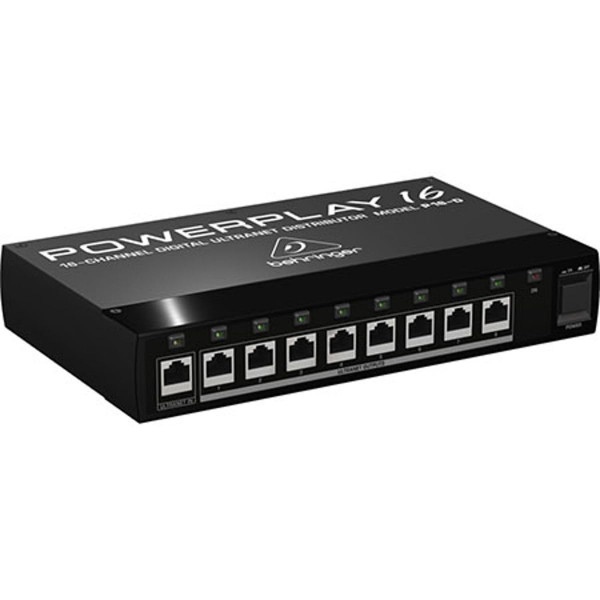 Módulo de distribución Behringer Powerplay P16-D de 16 canales