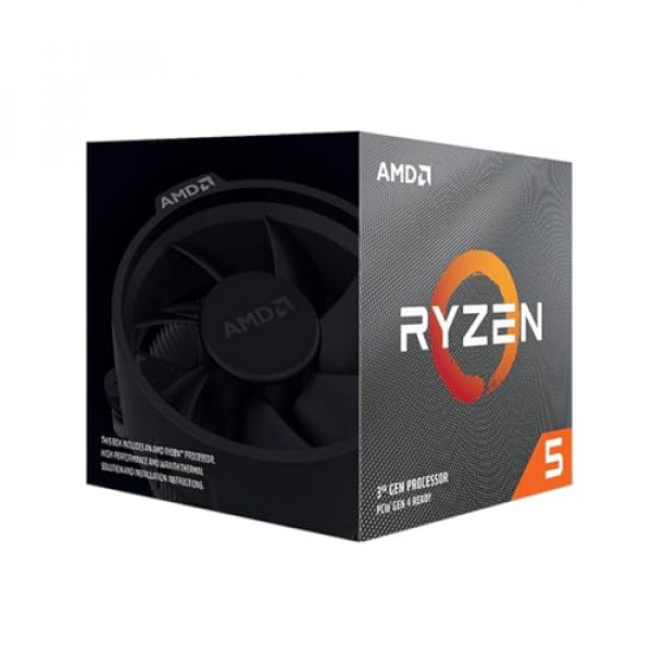 Procesador de escritorio AMD Ryzen 5 3400G de 4 núcleos y 8 hilos desbloqueado con gráficos Radeon RX