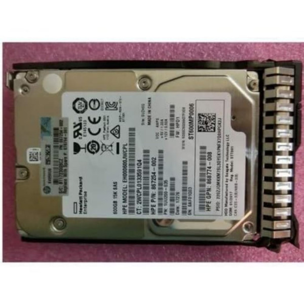 Hewlett Packard Enterprise 870795-001 Disco duro interno 2,5 900 GB SAS