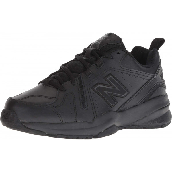 New Balance 608 V5 Casual Comfort - Entrenador cruzado para mujer, negro/negro, 10,5