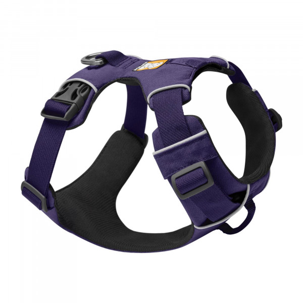 Ruffwear, Arnés para Perros Front Range, Arnés Reflectante y Acolchado para Entrenamiento y Todos los días, Salvia morada, XX-Small