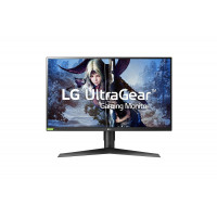 LG UltraGear QHD Monitor para juegos de 27 pulgadas 27GL850-B, Nano IPS 1 ms (GtG) con compatibilidad HDR 10 y NVIDIA G-SYNC, 144 Hz, negro