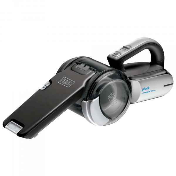 BLACK+DECKER Dustbuster PIVOT VAC Aspiradora de mano inalámbrica, aspiradora para el hogar y el automóvil con herramienta para rincones y boquilla pivotante (BDH2000PL)